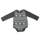 Newborn Infant Baby Girl Boy Long Sleeve Romper Bodysuit Jumpsuit Outfit Costume