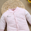 Newborn Kids Boys Girls Winter Thicken Jumpsuit Elephant Baby Romper Coat