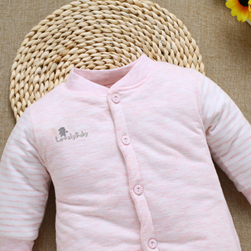 Newborn Kids Boys Girls Winter Thicken Jumpsuit Elephant Baby Romper Coat