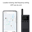 Original Xiaomi Mijia Mini Walkie Talkie 1S, Support FM Radio & Location Sharing(Blue)