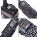 Baofeng BF-UV5R Plus S9 FM Interphone Handheld Walkie Talkie, EU Plug(Red)