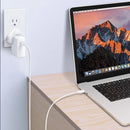 87W USB-C / Type-C Power Adapter with 2m USB Type-C Male to USB Type-C Male Charging Cable, For iPhone, Galaxy, Huawei, Xiaomi, LG, HTC and Other Smart Phones, Rechargeable Devices