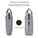 DJ06 Oxford Cloth Waterproof Wear-resistant Portable Expandable Laptop Bag for 14.1 inch Laptops, with Detachable Shoulder Strap(Pink)