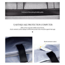 DJ06 Oxford Cloth Waterproof Wear-resistant Portable Expandable Laptop Bag for 15.4 inch Laptops, with Detachable Shoulder Strap(Pink)