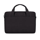 DJ06 Oxford Cloth Waterproof Wear-resistant Portable Expandable Laptop Bag for 15.6 inch Laptops, with Detachable Shoulder Strap(Black)