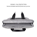 DJ08 Oxford Cloth Waterproof Wear-resistant Laptop Bag for 13.3 inch Laptops, with Concealed Handle & Luggage Tie Rod & Adjustable Shoulder Strap (Black)