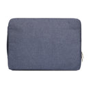 11.6 inch Universal Fashion Soft Laptop Denim Bags Portable Zipper Notebook Laptop Case Pouch for MacBook Air, Lenovo and other Laptops, Size: 32.2x21.8x2cm (Dark Blue)