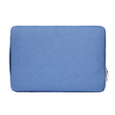 13.3 inch Universal Fashion Soft Laptop Denim Bags Portable Zipper Notebook Laptop Case Pouch for MacBook Air / Pro, Lenovo and other Laptops, Size: 35.5x26.5x2cm (Blue)