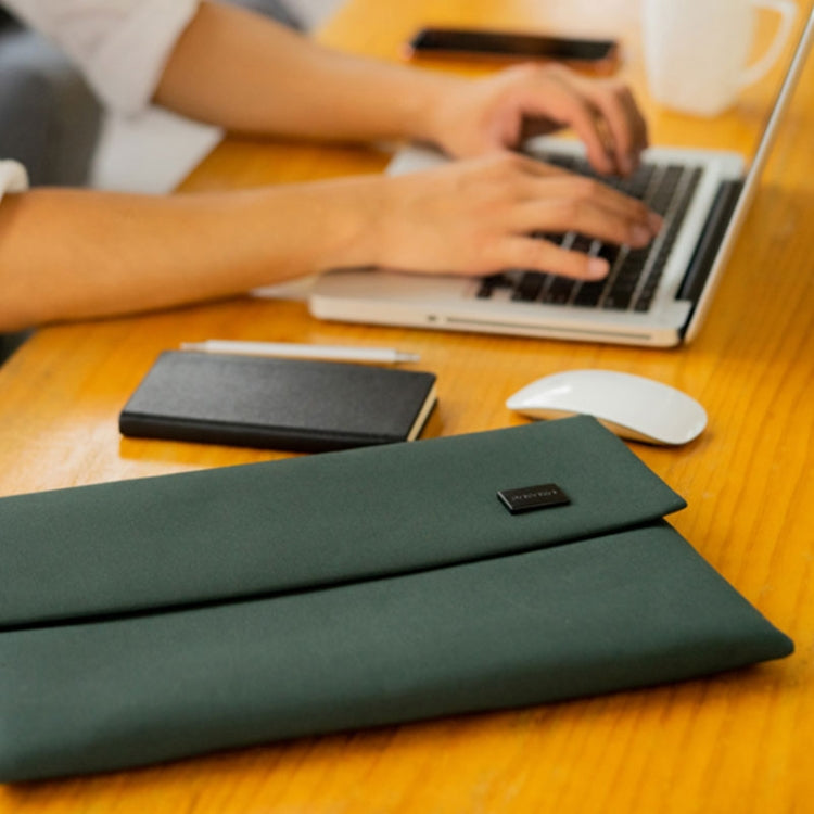 POFOKO E200 Series Polyester Waterproof Laptop Sleeve Bag for 13.3 inch Laptops(Beige)