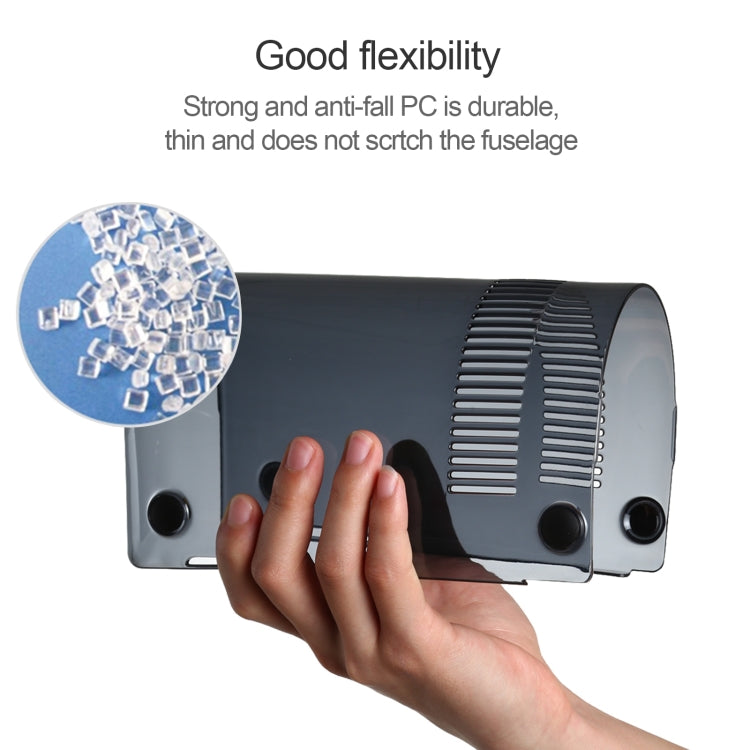 For Huawei MateBook X 2020 Shockproof Crystal Laptop Protective Case (Black)