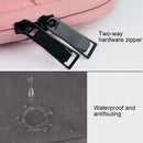 ST06S Waterproof PU Leather Zipper Hidden Portable Strap One-shoulder Handbag for 13.3 inch Laptops, with Magic Stick & Suitcase Belt (Dark Gray)