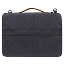Nylon Waterproof Laptop Handbag Bag for 13-14 inch Laptops with Trunk Trolley Strap (Black)