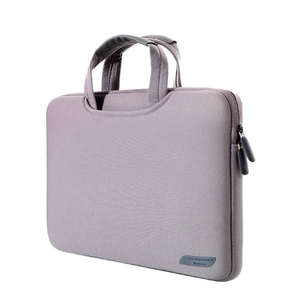 13.3 inch Portable Air Permeable Handheld Sleeve Bag for MacBook Air / Pro, Lenovo and other Laptops, Size: 34x25.5x2.5cm(Grey)