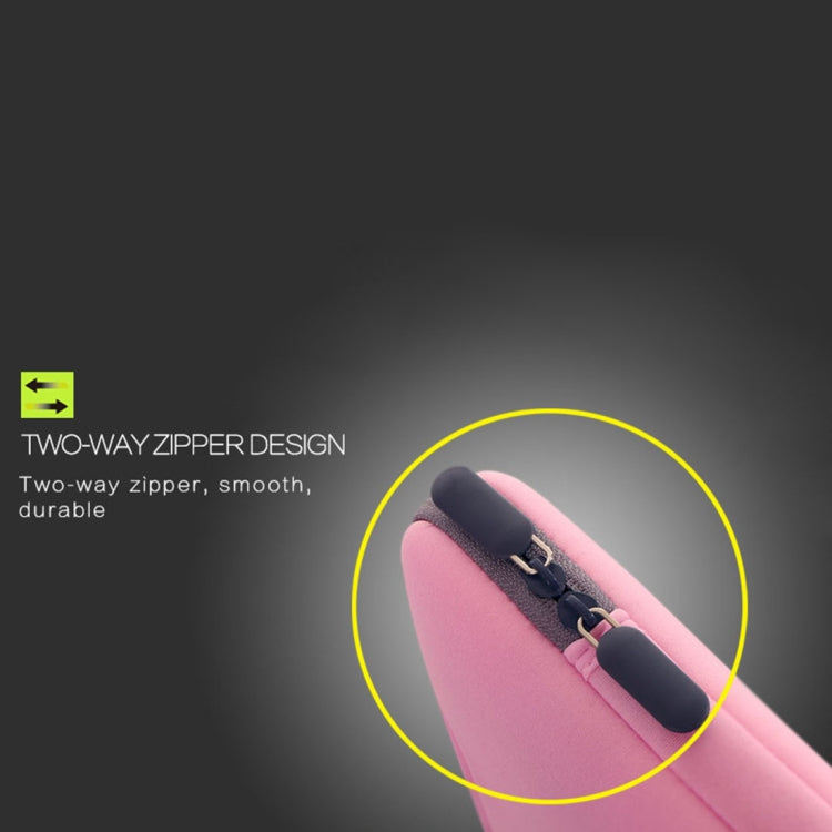 15.6 inch Portable Air Permeable Handheld Sleeve Bag for Laptops, Size: 41.5x30.0x3.5cm(Magenta)