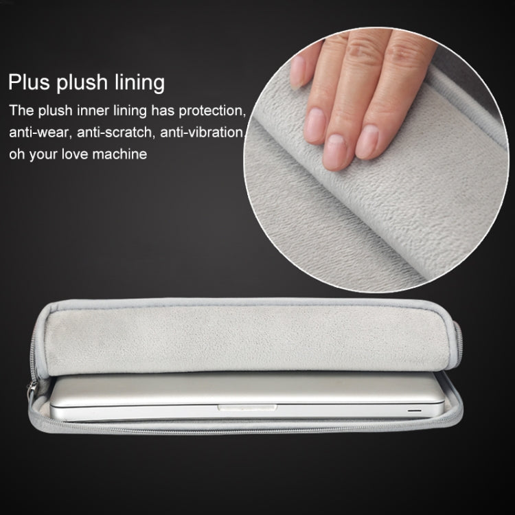 POFOKO C210 15.6 inch Denim Business Laptop Liner Bag(Black)