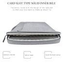 Oxford Cloth Waterproof Laptop Handbag for 15.6 inch Laptops, with Trunk Trolley Strap(Grey)