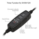 30W Triple Heads Adjustable Spectrum Timing LED Lamp for Plant Growth Lighting, DC 5V