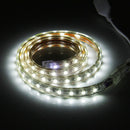 1m Casing LED Light Strip, 60 LED/m, 60 LEDs SMD 5050 IP65 Waterproof with Power Plug, AC 220V(White Light)