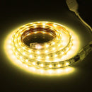 1m Casing LED Light Strip, 60 LED/m, 60 LEDs SMD 5050 IP65 Waterproof with Power Plug, AC 220V(Warm White)
