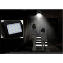 0.8W RGB Dual Head Solar Power Motion Sensor LED Light, 12 LEDs SMD 5050 Outdoor Wall Light with Solar Panel