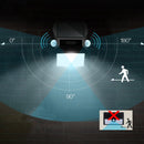 0.8W RGB Dual Head Solar Power Motion Sensor LED Light, 12 LEDs SMD 5050 Outdoor Wall Light with Solar Panel