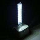 3W 8 LEDs 5730 SMD USB LED Book Light Portable Night Lamp, DC 5V (White Light)