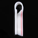LED Magnetic Clothes Silicone Clip Lamp, CR2032 Button Batteries Powered(Red)