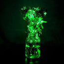 10m IP65 Waterproof Silver Wire String Light, 100 LEDs SMD 06033 x AA Batteries Box Fairy Lamp Decorative Light, DC 5V(Green Light)