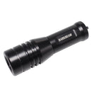 L01 1200LM LED Mini Diving Flashlight 30m Diving Depth (Black)