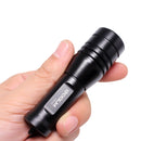 L01 1200LM LED Mini Diving Flashlight 30m Diving Depth (Black)