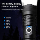 X81-P50 Luminous Flux: 3500lm LED Flashlight, Retractable Focus Function (Black)