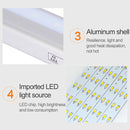 2W 24 LEDs Warm White Wide Screen Intelligent Human Body Sensor Light LED Corridor Cabinet Light, USB Charging Version