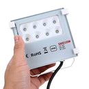 10W IP66 Waterproof LED Flood Light, 8 LEDs SMD-2835 1150 LM Diamond Lamp, AC 110-265V