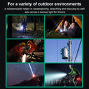 800LM SST40 Aluminum Alloy Flashlight 3 Modes