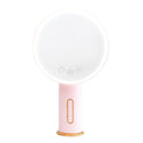 Smart LED Desktop Makeup Mirror with Fill Light, White Light (Pink)