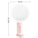 Smart LED Desktop Makeup Mirror with Fill Light, Three Light Colors (Pink)