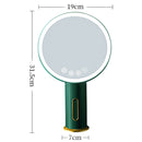 Smart LED Desktop Makeup Mirror with Fill Light, Three Light Colors (Green)