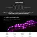 Original Xiaomi Mi Yeelight Smart WiFi APP Remote Control Extension LED Strip Light, Length: 1m