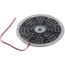 105 LEDs SMD 2835 Motorcycle Modified RGB Light Fire Wheel Flash Atmosphere Lamp, Diameter: 18cm, DC 12V