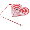 44 LEDs SMD 2835 Motorcycle Modified RGB Light Love Heart Flash Atmosphere Lamp, Diameter: 10cm, DC 12V