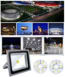 10 PCS 3W SMD 5730 Aluminum Base Light Panel, 6 LEDs 270 LM 3000-6500K, Diameter: 32mm