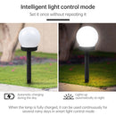 10 PCS Light-controlled Bulb-shaped Lawn Light Outdoor Garden Light LED Solar Light