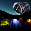 2 in 1 2.5W White Light LED Camping Tent Fan Light , 18 LEDs Creative Outdoor Portable Flashlight With Hang, DC 5V