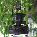 2 in 1 2.5W White Light LED Camping Tent Fan Light , 18 LEDs Creative Outdoor Portable Flashlight With Hang, DC 5V