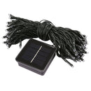 17m IP44 Waterproof Solar Panel Fairy Lamp, 100 LEDs Holiday Decorative Light(Blue Light)