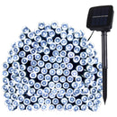 17m IP44 Waterproof Solar Panel Fairy Lamp, 100 LEDs Holiday Decorative Light