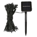17m IP44 Waterproof Solar Panel Fairy Lamp, 100 LEDs Holiday Decorative Light