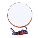 58 LEDs SMD 2835 Motorcycle Modified RGB Decorative Light Styling Flash Atmosphere Lamp, Diameter: 6cm, DC 12V