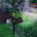 4 LEDs Solar Powered Lawn Spotlight IP65 Waterproof Outdoor Garden Landscape Lamp(White Light)