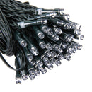 10m Festival Fairy String Lights, Solar Panel 100 LED with 1.9m Extended Cable(Blue Light)